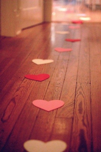 Coeur en papier saint valentin
